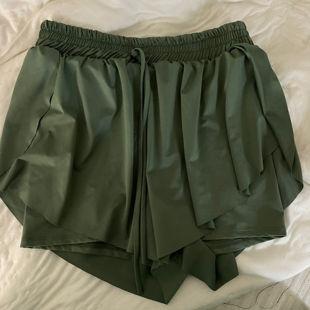 flowy athletic shorts